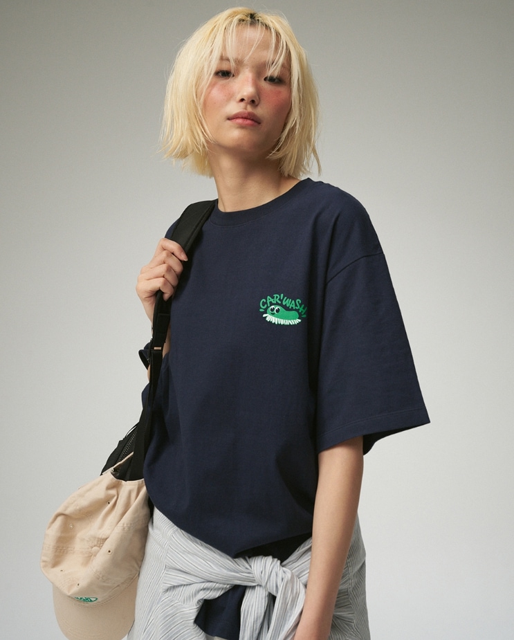 【Crazy Car Wash Crew】24SS★ [COLLABO] CLEAN WIPE T-SHIRTS Crazy Car Wash Crew] [COLLABO] CLEAN WIPE T-SHIRTS Tシャツ