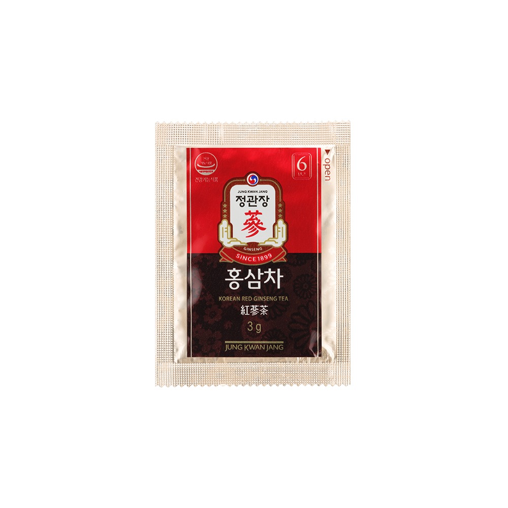 【正官庄韓国公式】紅参茶(3g*100袋)　紅参（ホンサム）6年根 高麗人参 ギフトにおすすめ