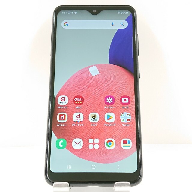 Galaxy A22 5G SC-56B ドコモ ブラック 送料無料 本体 c13199 【中古】