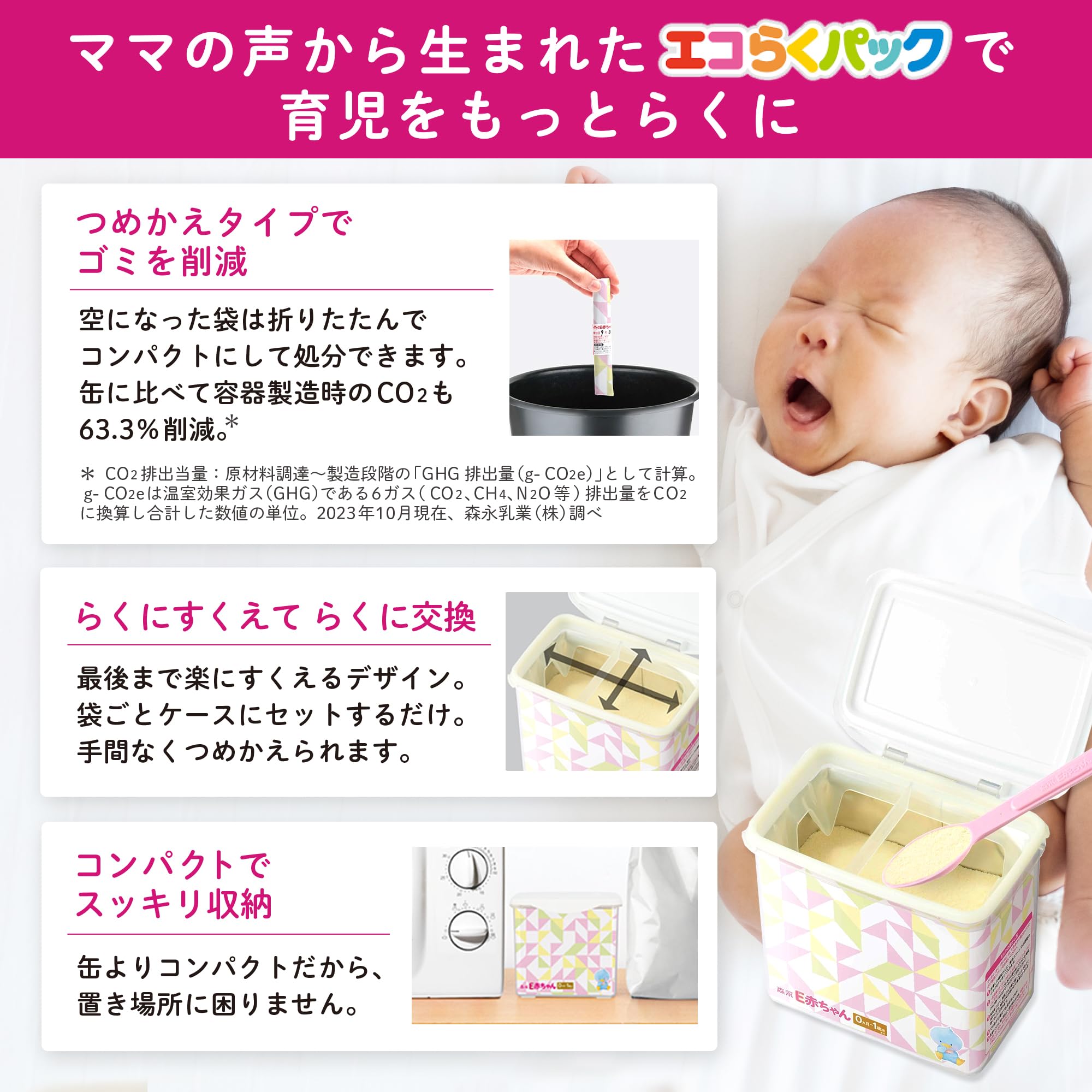 Amazon.co.jp: 【Amazon.co.jp限定】森永E赤ちゃん 大缶800g [0