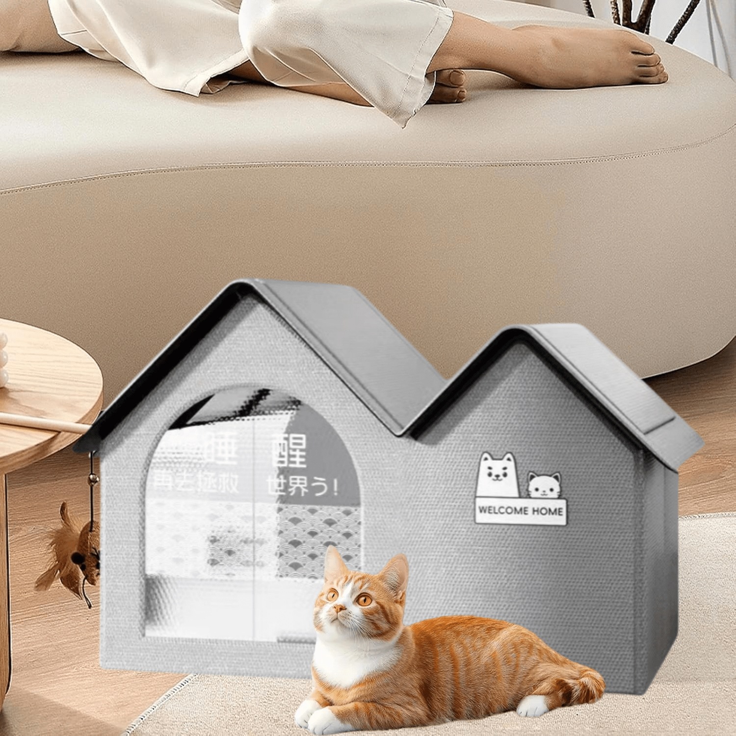 夏用ドッグベッド キャットベッド エアコン部屋用中型大型犬猫用涼しいハウス 室内用 氷パック10個付き通気性良く洗浄・組立簡単PETを快適に保つ (長さ23インチ×幅15インチ×高さ16インチ 夏用ドッグベッド キャットベッド エアコン部屋用中型大型犬猫用涼しいハウス 室内用 氷パック10個付き通気性良く洗浄・組立簡単PETを快適に保つ (長さ23インチ×幅15インチ×高さ16インチ