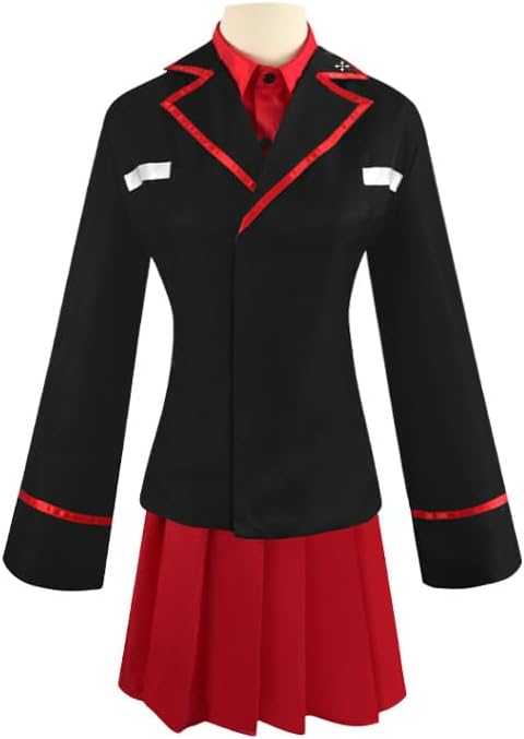 西住まほ コスプレ衣装 ガールズ&パンツァー 黒森峰女学園 制服 コスチューム 日常服