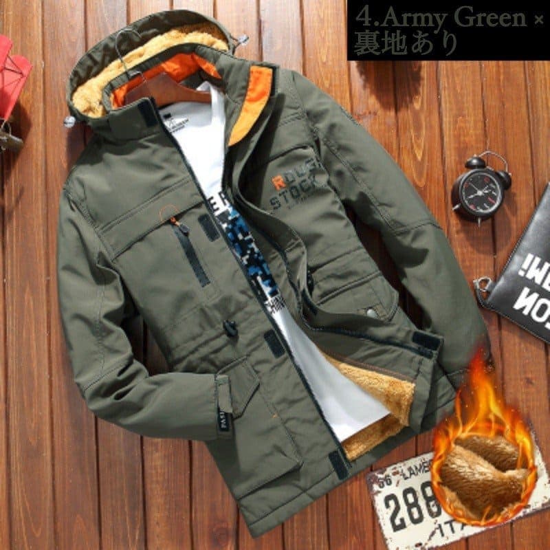 マウンテンパーカー メンズ ウインドブレーカー 裏生地あり 冬 おしゃれ ジャンパー ジャケット