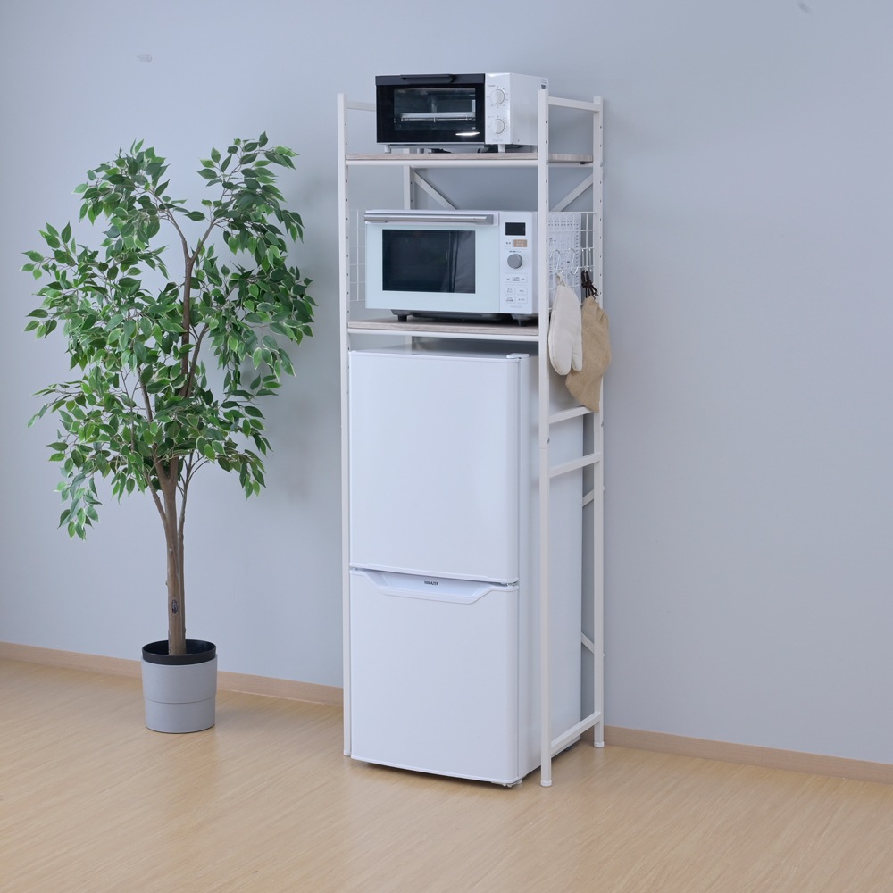 YAMAZEN JTMR-18-AIVSWH 冷蔵庫上ラック JTMR18AIVSWH YAMAZEN JTMR-18-AIVSWH 冷蔵庫上ラック JTMR18AIVSWH