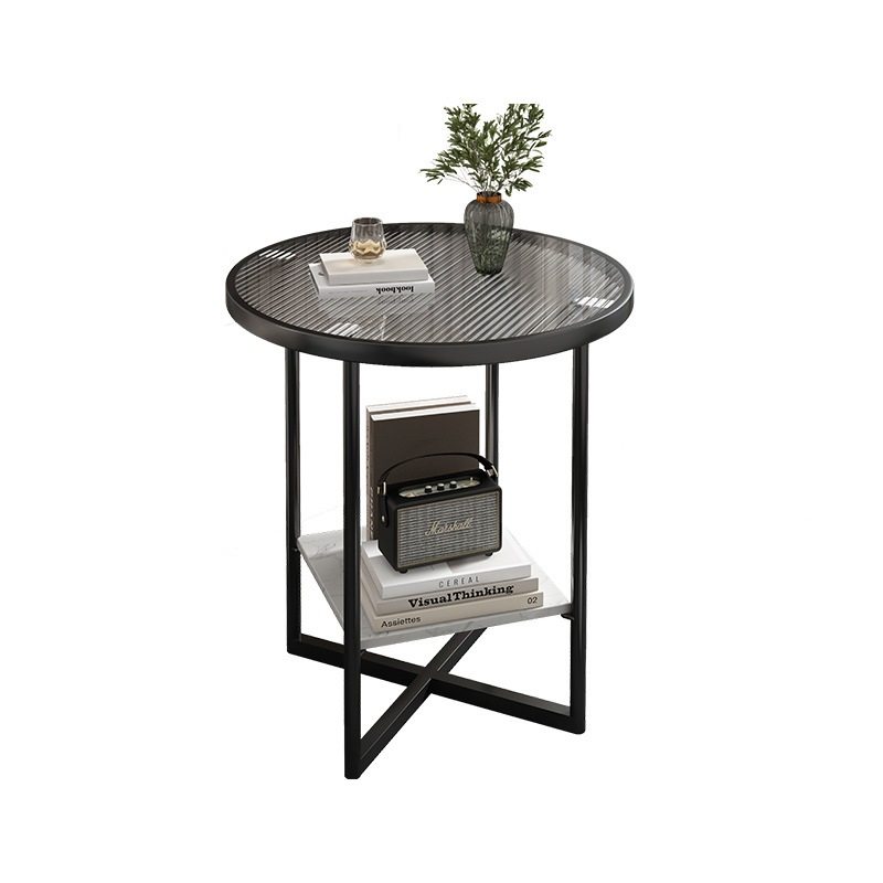 边几沙发边柜床头柜置物架铁艺客厅小茶几小圆桌子茶桌家用小茶台 边几沙发边柜床头柜置物架铁艺客厅小茶几小圆桌子茶桌家用小茶台