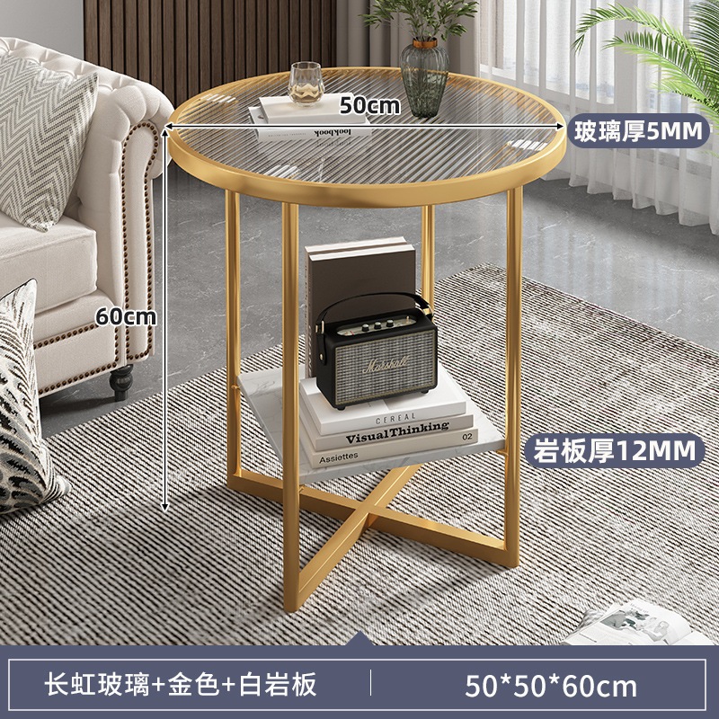 边几沙发边柜床头柜置物架铁艺客厅小茶几小圆桌子茶桌家用小茶台 边几沙发边柜床头柜置物架铁艺客厅小茶几小圆桌子茶桌家用小茶台