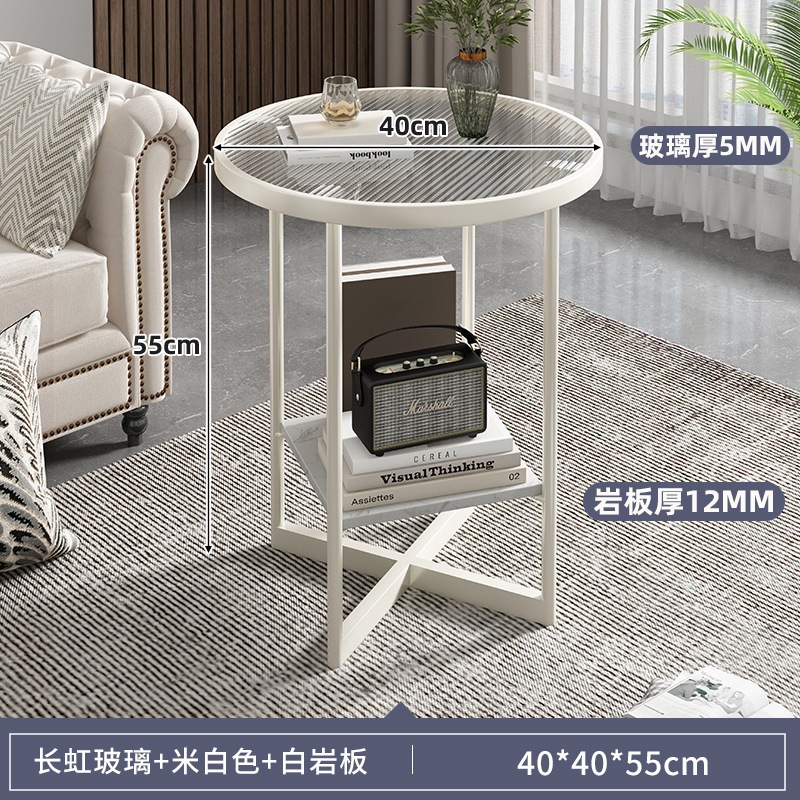 边几沙发边柜床头柜置物架铁艺客厅小茶几小圆桌子茶桌家用小茶台 边几沙发边柜床头柜置物架铁艺客厅小茶几小圆桌子茶桌家用小茶台