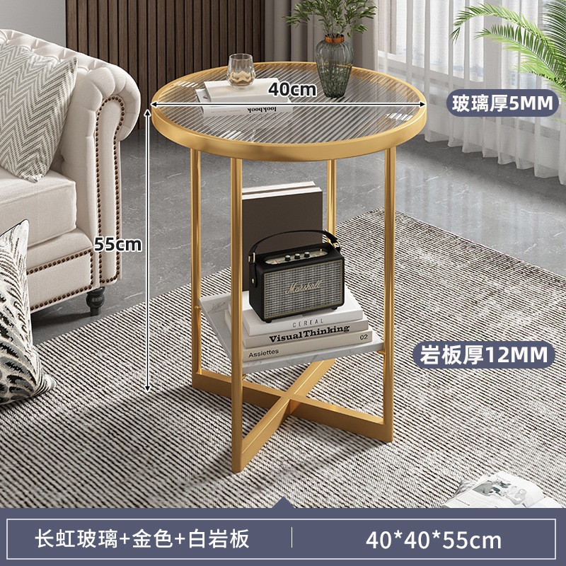 边几沙发边柜床头柜置物架铁艺客厅小茶几小圆桌子茶桌家用小茶台 边几沙发边柜床头柜置物架铁艺客厅小茶几小圆桌子茶桌家用小茶台