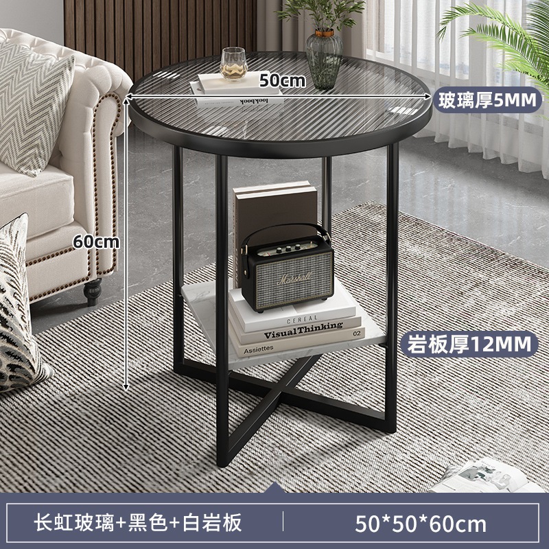 边几沙发边柜床头柜置物架铁艺客厅小茶几小圆桌子茶桌家用小茶台 边几沙发边柜床头柜置物架铁艺客厅小茶几小圆桌子茶桌家用小茶台