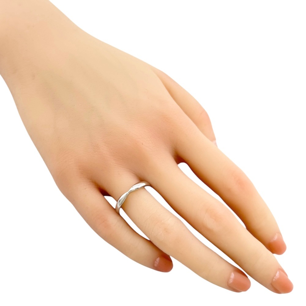 ティファニー ハーモニーウェディングバンド リング 指輪 14号 Pt950プラチナ TIFFANY&Co. 中古 美品 ティファニー ハーモニーウェディングバンド リング 指輪 14号 Pt950プラチナ TIFFANY&Co. 中古 美品