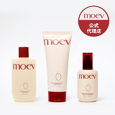Qoo10] moev 【公式代理店】モエブ ヘアケア3種 抜け : ヘア