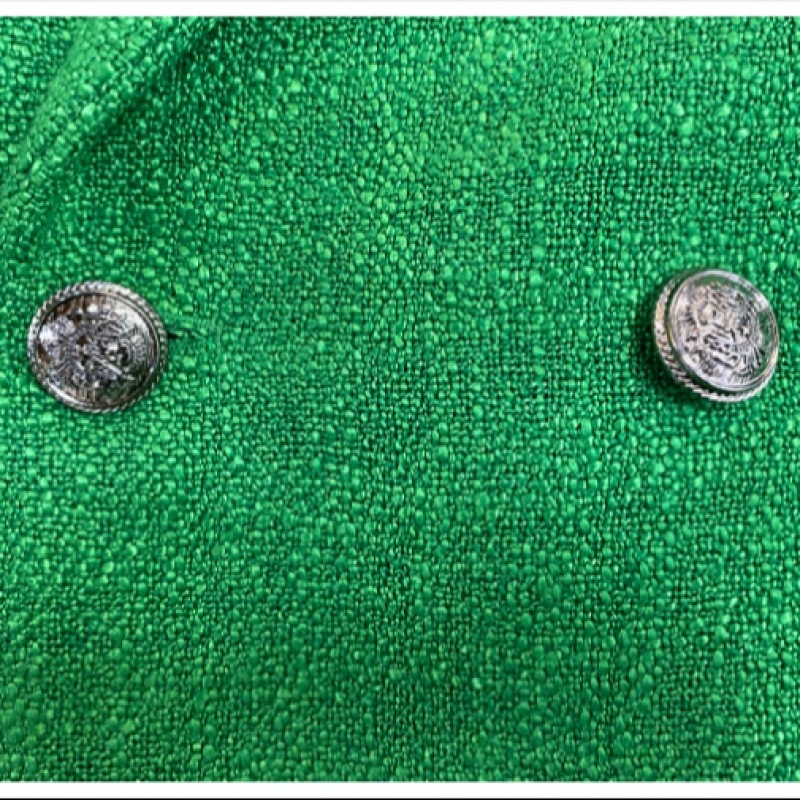 DAMAGE MNEMONIC オーバーフィットツイードグリーンジャケット_Over fit Tweed Green JK DAMAGE MNEMONIC オーバーフィットツイードグリーンジャケット_Over fit Tweed Green JK