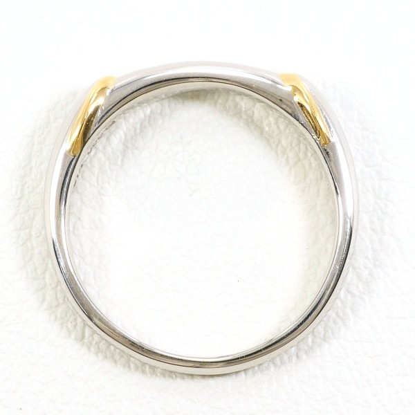 トラサルディ PT900 K18YG リング 指輪 7号 総重量約4.0g ジュエリー 中古 トラサルディ PT900 K18YG リング 指輪 7号 総重量約4.0g ジュエリー 中古