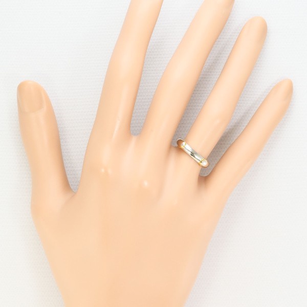 トラサルディ PT900 K18YG リング 指輪 7号 総重量約4.0g ジュエリー 中古 トラサルディ PT900 K18YG リング 指輪 7号 総重量約4.0g ジュエリー 中古