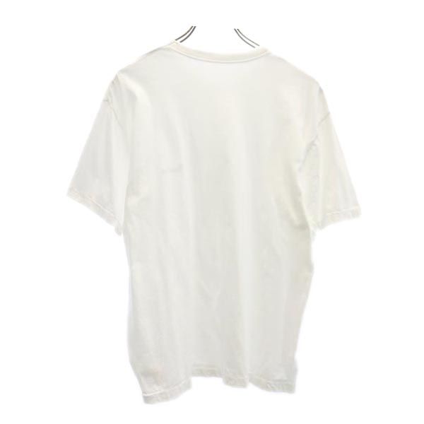 ワイズ バングオン 日本製 ロゴ プリント 半袖 Tシャツ 2 白 Ys BANG ON! ヨウジヤマモト メンズ