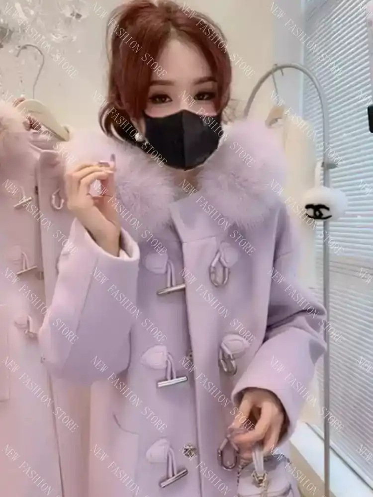 コートレディース秋冬ミディアム丈小柄コート-42 コートレディース秋冬ミディアム丈小柄コート-42