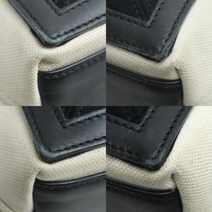 BALENCIAGA バレンシアガ ネイビー カバスXS 2Wayショルダーバッグ ナチュラル/ブラック 390346 レディース 中古