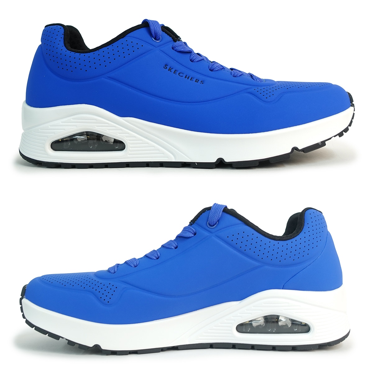 スニーカー メンズ ウノ スタンド オン エア 52458 BLW ブルー/ホワイト UNO