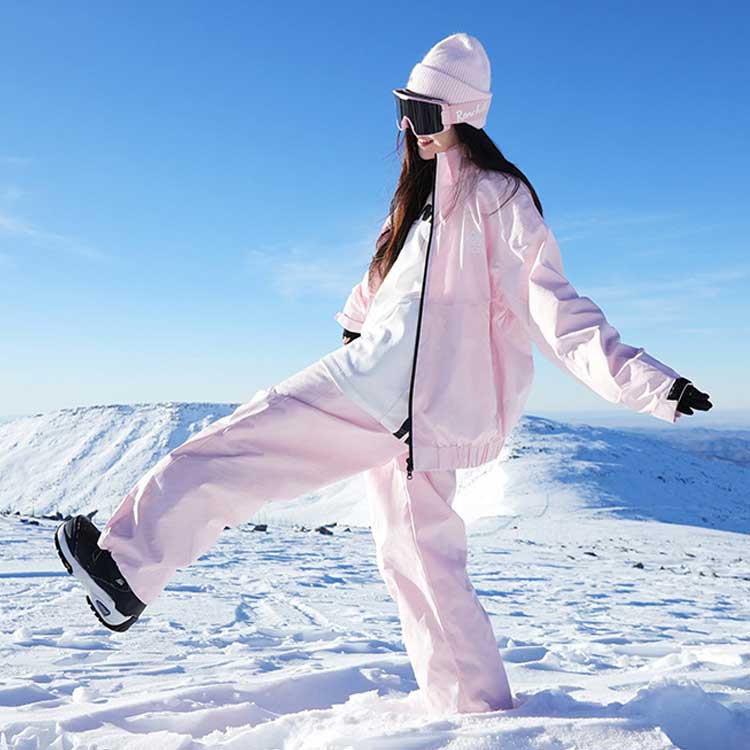 2点セット スノーボードウェア スキーウェア レディース 上下 セット 全20パターン xs～m