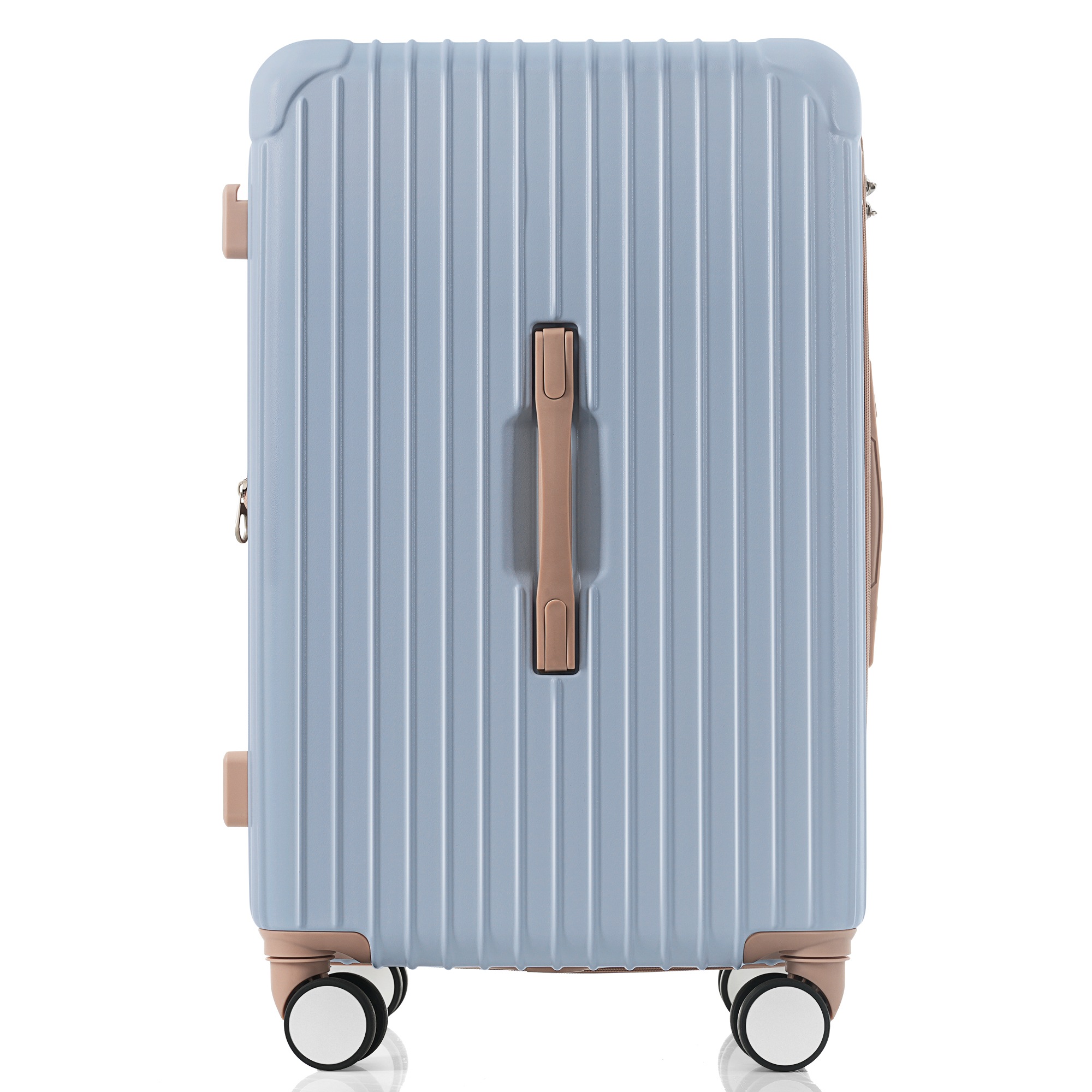 【国内即発送】392 スーツケース Mサイズ ストッパー付き USBポート容量拡張 キャリーバッグ キャリーケース スマホスタンド ドリンクホルダー TSAロックかわいい 4日 7日 中型 おしゃれ