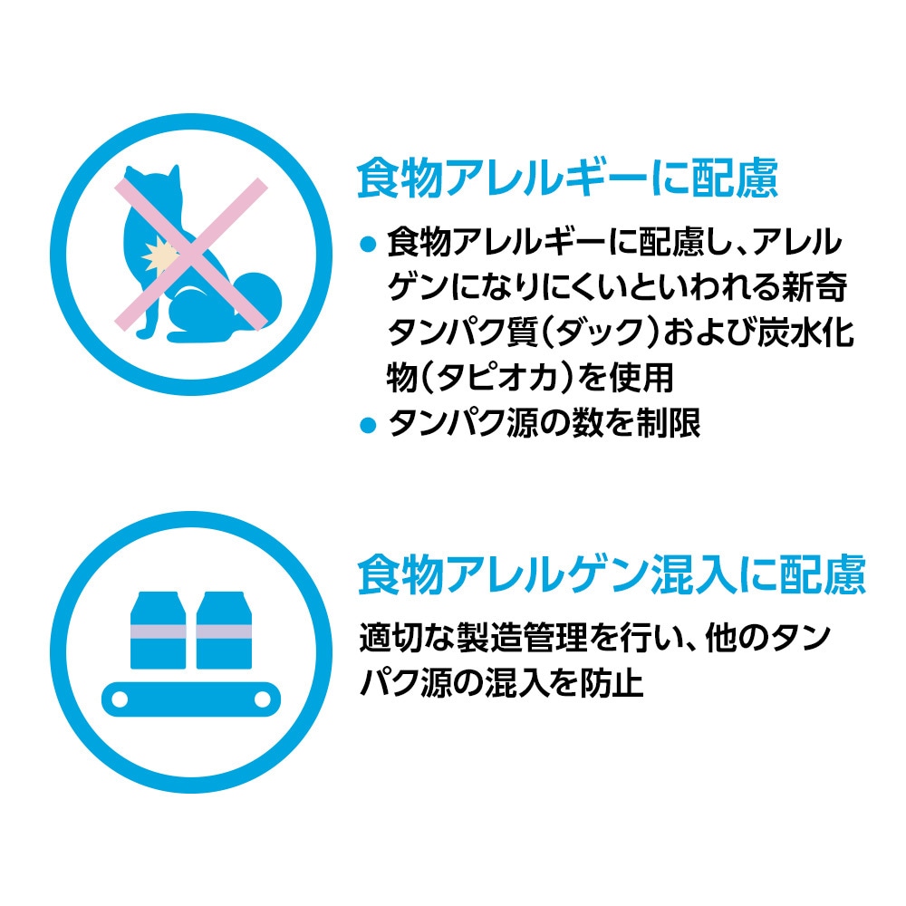 ベッツワンベテリナリー 犬用 食物アレルギーケア リミテッドプロテイン ダック＆タピオカ 小粒 3kg×4袋【ケース販売】