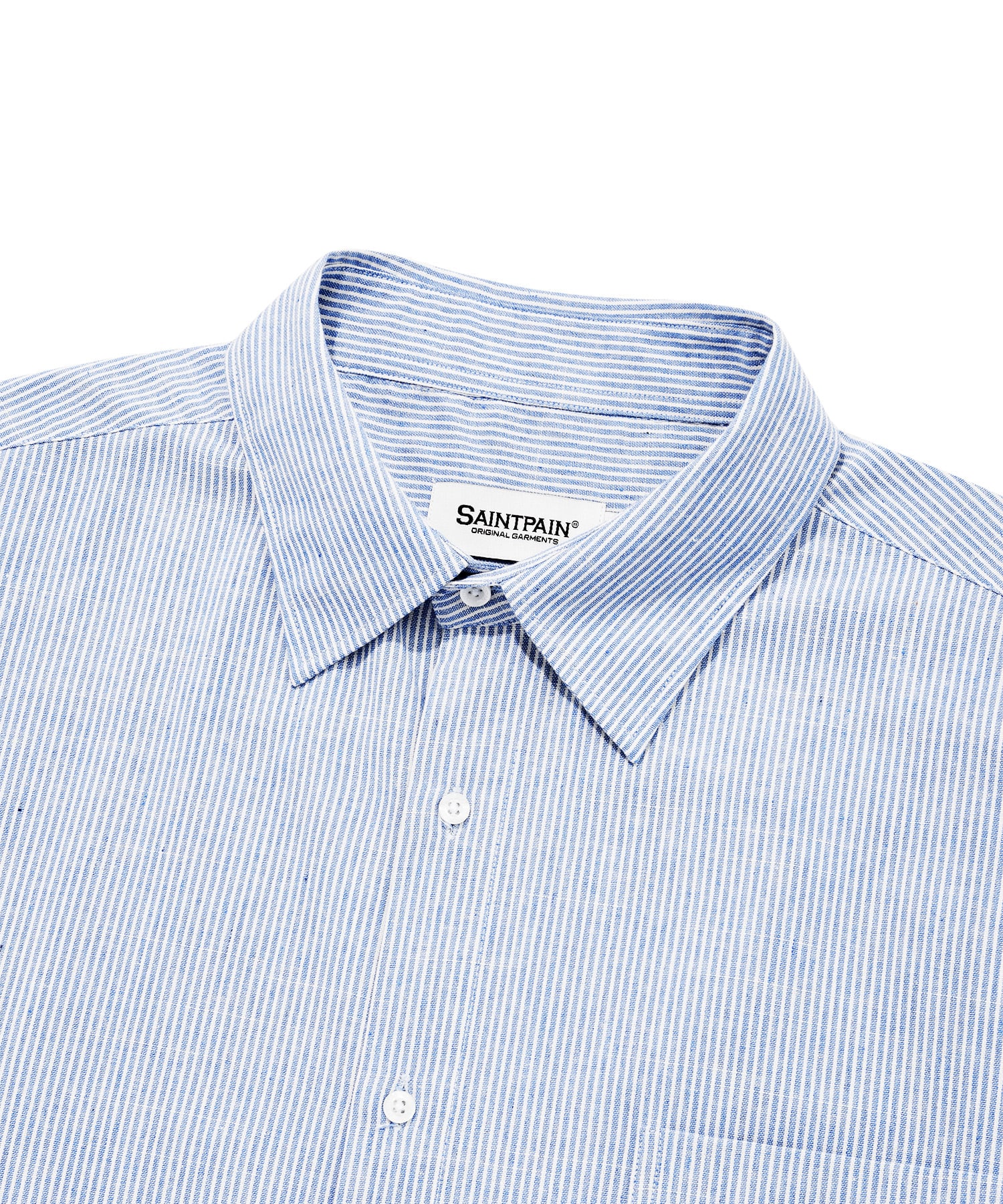 SP Pin Stripe Overfit Shirt-SkyBlue SP Pin Stripe Overfit Shirt-SkyBlue