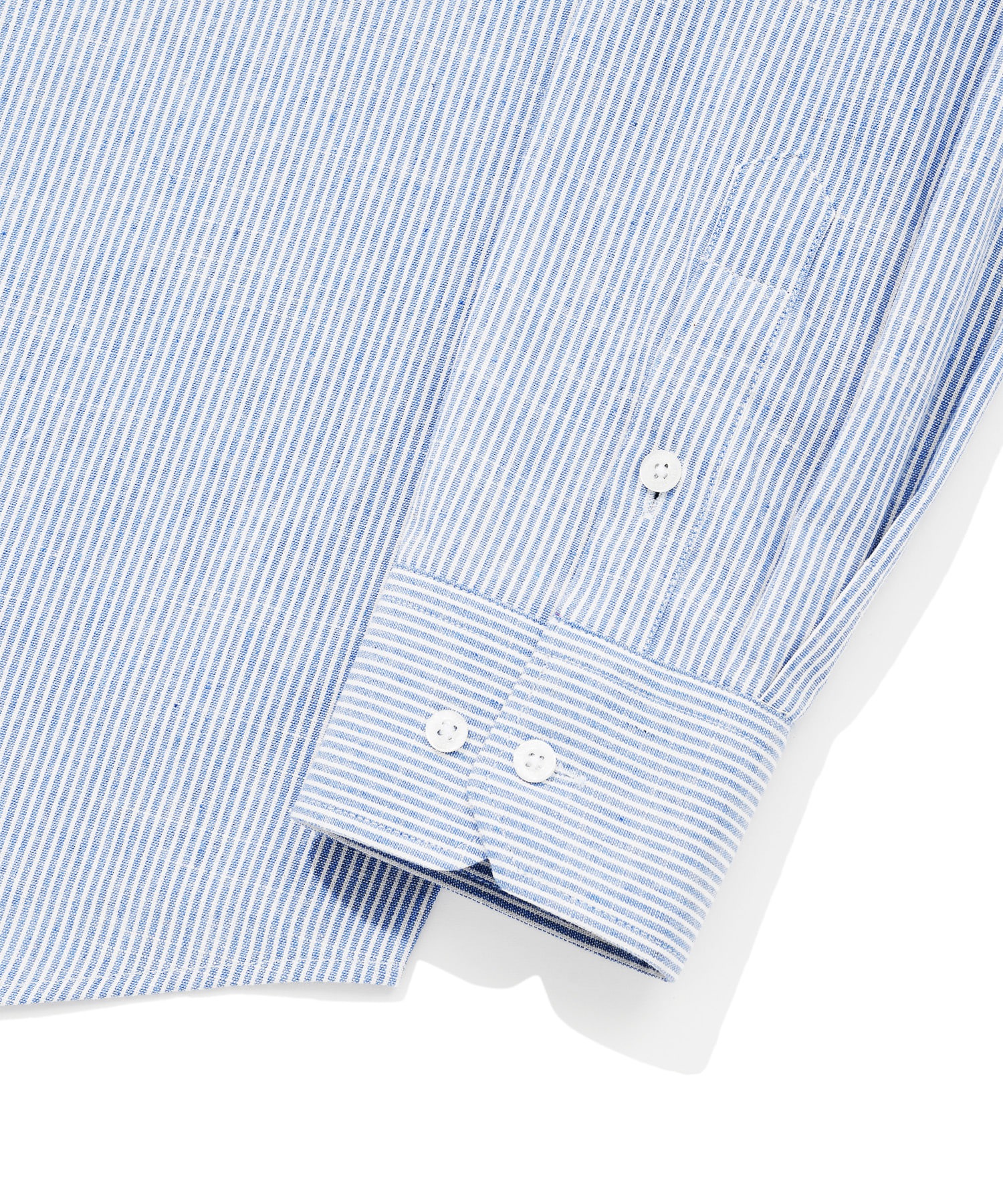 SP Pin Stripe Overfit Shirt-SkyBlue SP Pin Stripe Overfit Shirt-SkyBlue