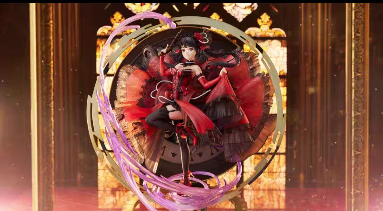 デート・ア・バレット 時崎狂三 Pigeon Blood Ruby Dress SHIBUYA SCRAMBLE FIGURE 時崎狂三 - Pigeon Blood Ruby Dress