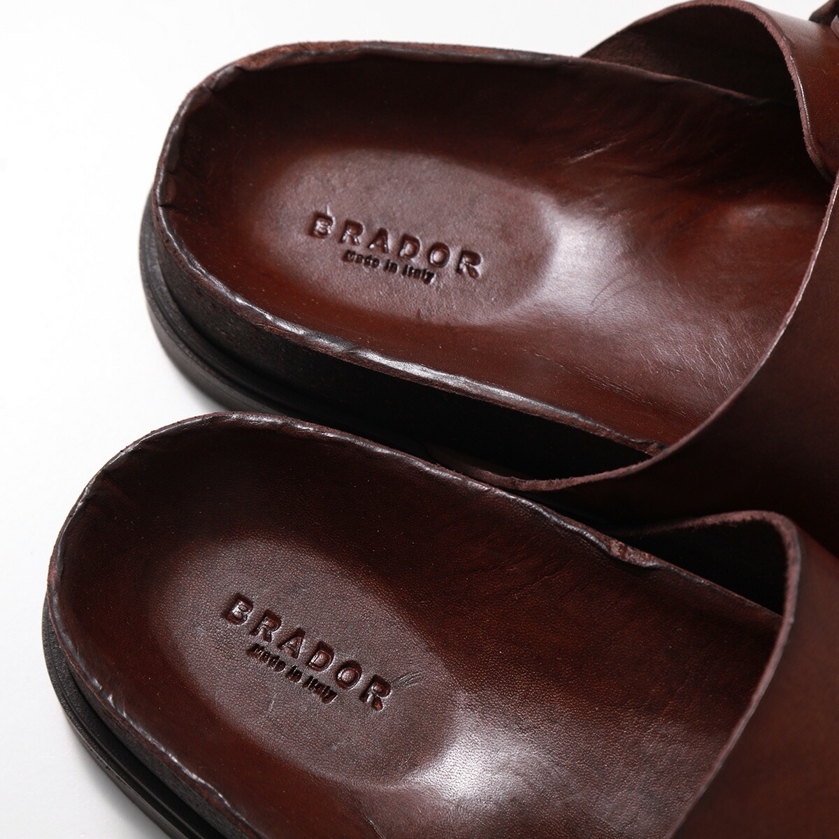 BRADOR ブラドール サンダル 70746 メンズ フラット タンニン レザー