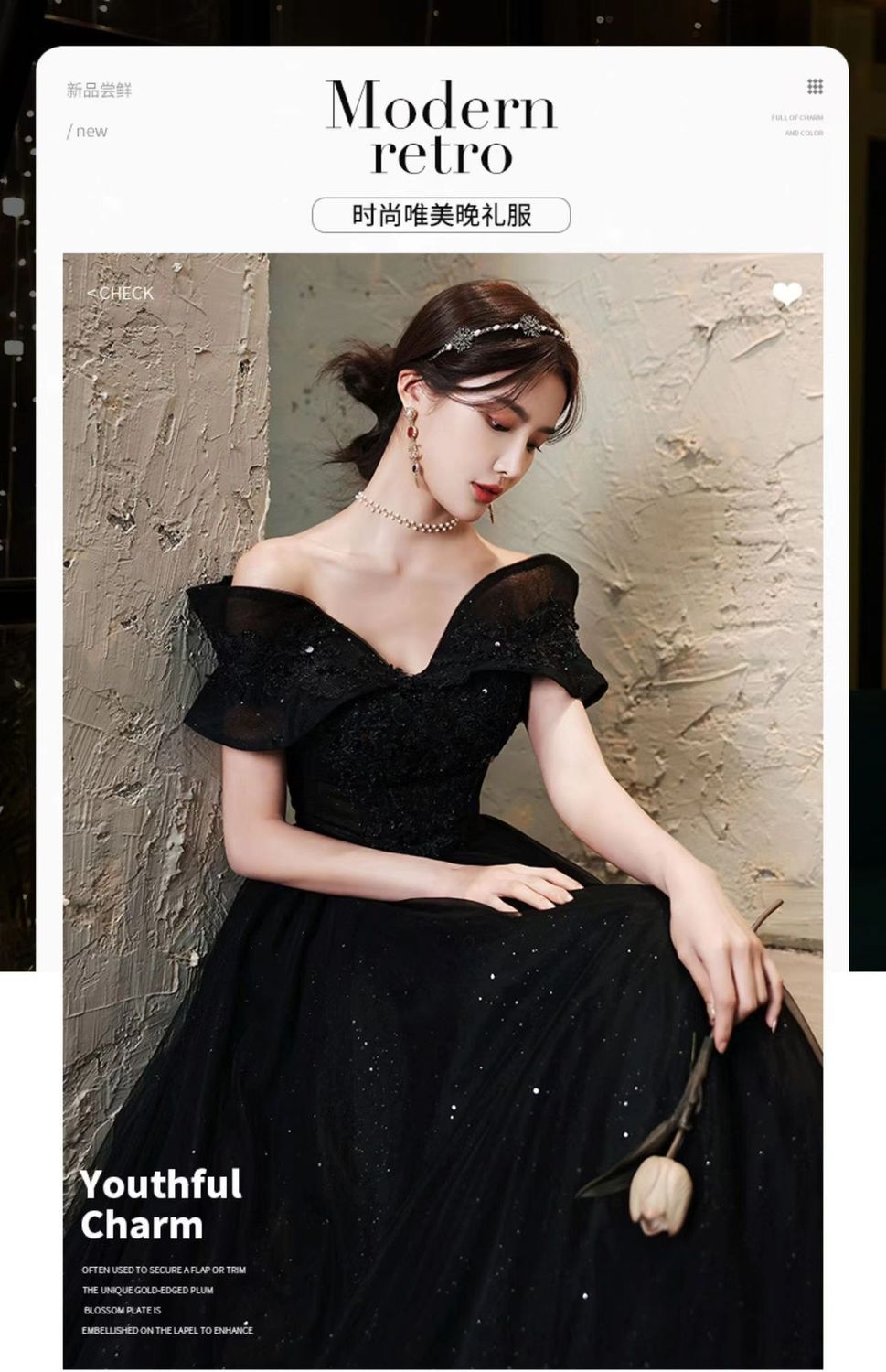 女性のためのフランスのイブニングドレス2024新しいワンショルダーヘボンスタイル高級宴会ハイエンドライト高級ホスト年次総会 パーティードレス キャバドレス ウェディングドレス 女性のためのフランスのイブニングドレス2024新しいワンショルダーヘボンスタイル高級宴会ハイエンドライト高級ホスト年次総会 パーティードレス キャバドレス ウェディングドレス