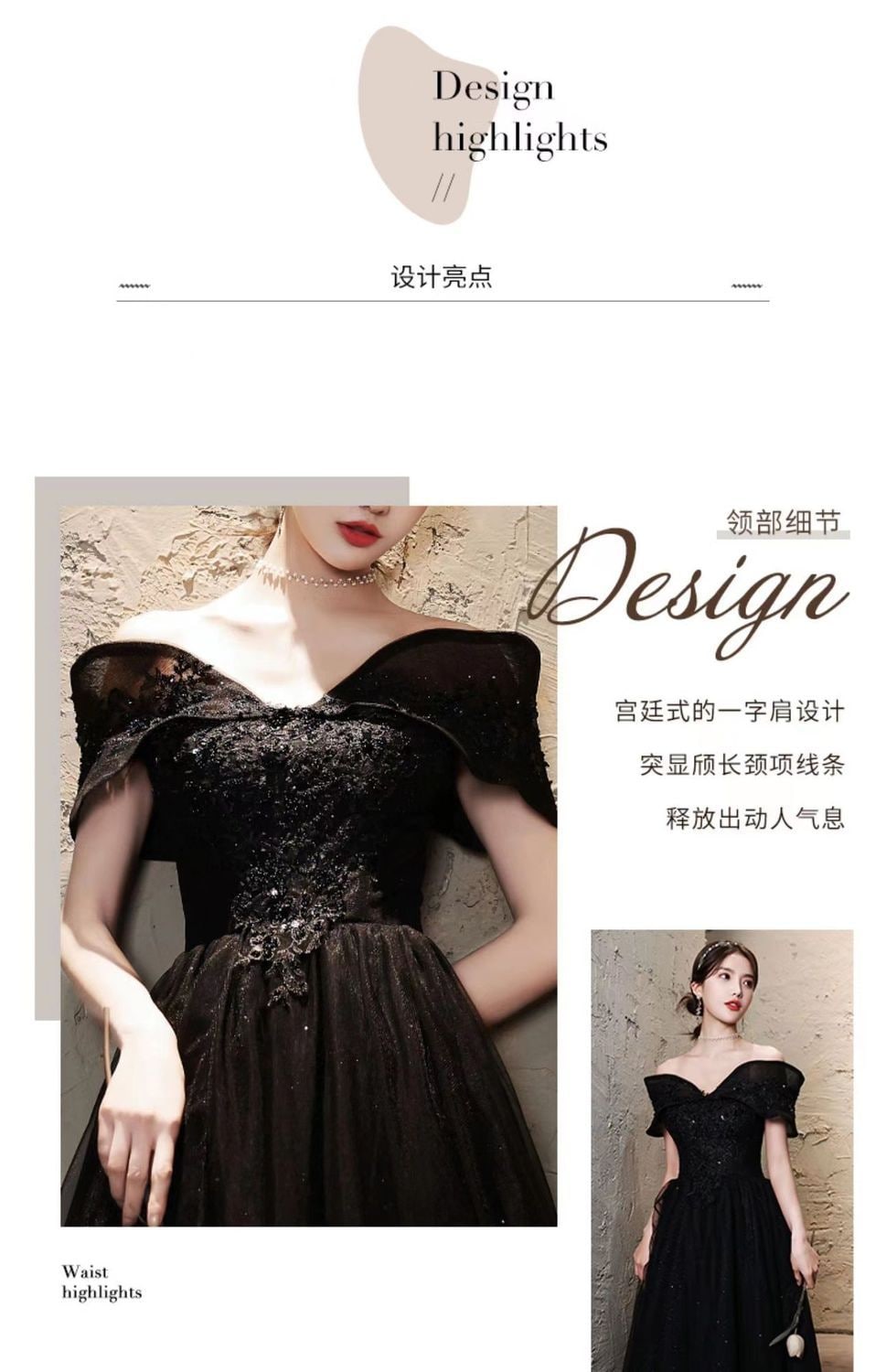 女性のためのフランスのイブニングドレス2024新しいワンショルダーヘボンスタイル高級宴会ハイエンドライト高級ホスト年次総会 パーティードレス キャバドレス ウェディングドレス 女性のためのフランスのイブニングドレス2024新しいワンショルダーヘボンスタイル高級宴会ハイエンドライト高級ホスト年次総会 パーティードレス キャバドレス ウェディングドレス