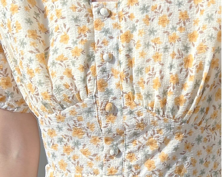 ワンピース レディース ロングワンピ S M L XL 韓国 ロング ロング丈 半袖 Vネック フレア Aライン ハイウエスト かわいい 大人可愛い きれいめ カジュアル エレガント 清楚 フェミニン