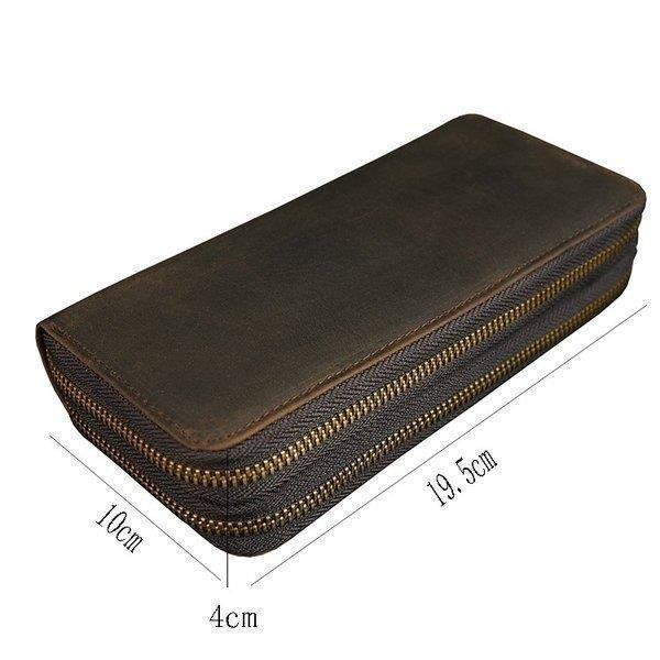 【即納】ラウンドファスナー長財布メンズレザー財布小銭入れ付きチェーン付き財布4室セカンドバッグダブル収納室携帯収納カード24枚収納大容量紳士 【即納】ラウンドファスナー長財布メンズレザー財布小銭入れ付きチェーン付き財布4室セカンドバッグダブル収納室携帯収納カード24枚収納大容量紳士