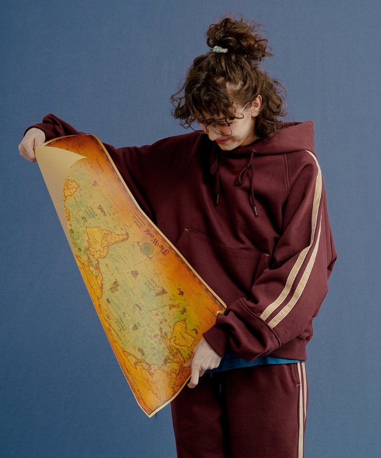 WV PROJECT] Gump Heavy Cotton Hood パーカー