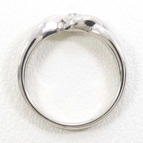 PT900 プラチナ リング 指輪 11.5号 ダイヤ 0.30 鑑定書 ジュエリー 中古