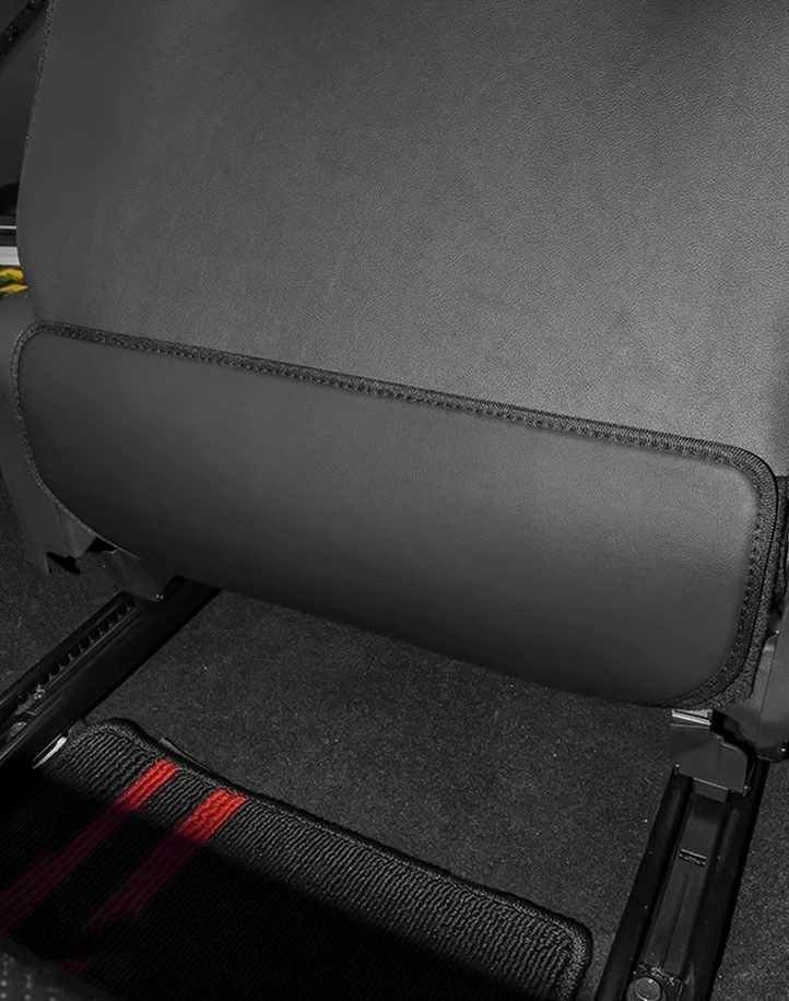 トヨタ GR86 (ZN8) / SUBARU BRZ(ZD8)用 シート バック アンチキックマット PUレザー製 2ピース ブラック 7844 トヨタ GR86 (ZN8) / SUBARU BRZ(ZD8)用 シート バック アンチキックマット PUレザー製 2ピース ブラック 7844