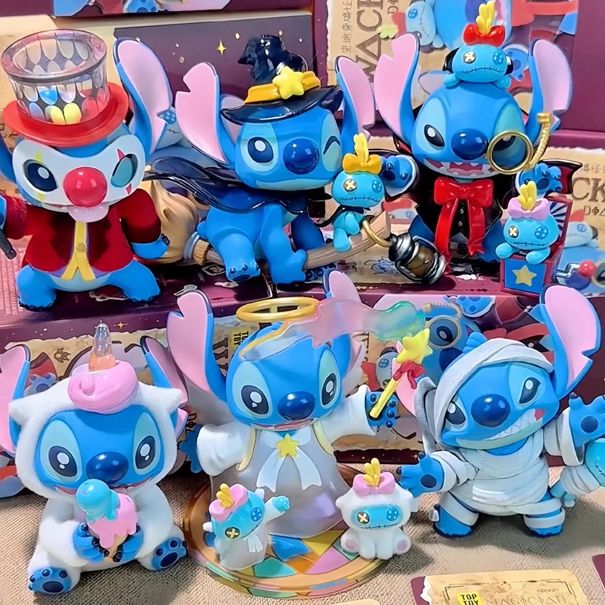 【1つ買うと10個もらえる】スティッチダイアリー ブラインドボックスフィギュア スターアンドスティッチ スティッチプレイドール オーナメント ドールギフト131 【1つ買うと10個もらえる】スティッチダイアリー ブラインドボックスフィギュア スターアンドスティッチ スティッチプレイドール オーナメント ドールギフト131