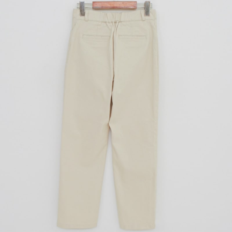 クリック&ファニークリーンフィットストレートコットンパンツ [SMLサイズ]