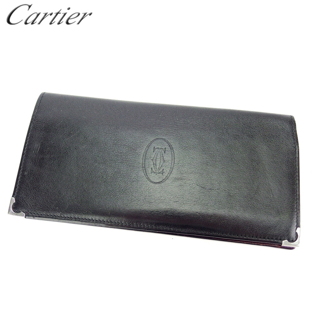 長札入れ 札入れ マストライン ブラック シルバー ボルドー 中古