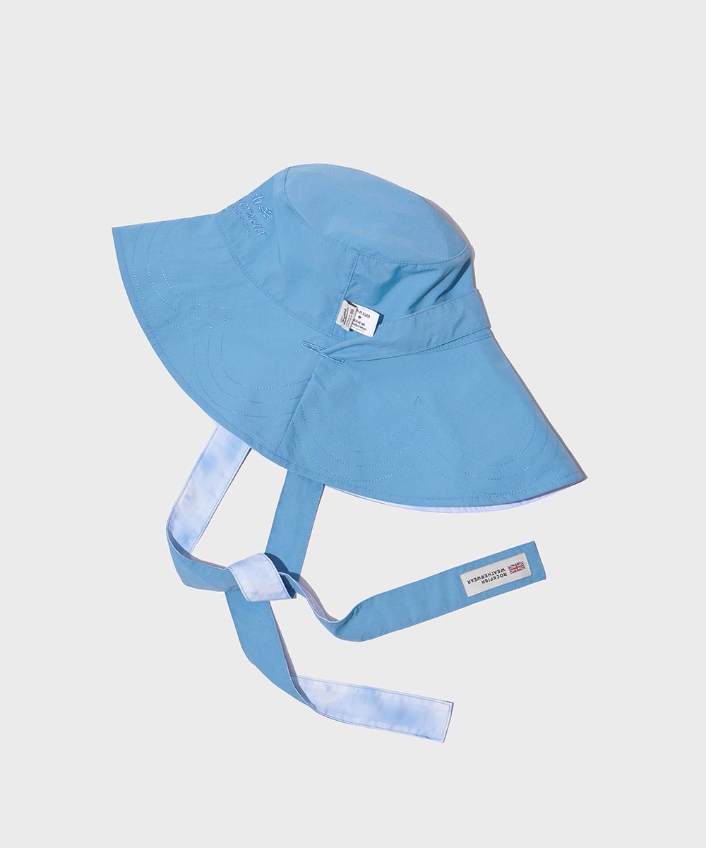 帽子 [X MINJUKIM] REVERSIBLE FLARE BUCKET HAT GakkinBucketHatFront_grande.
