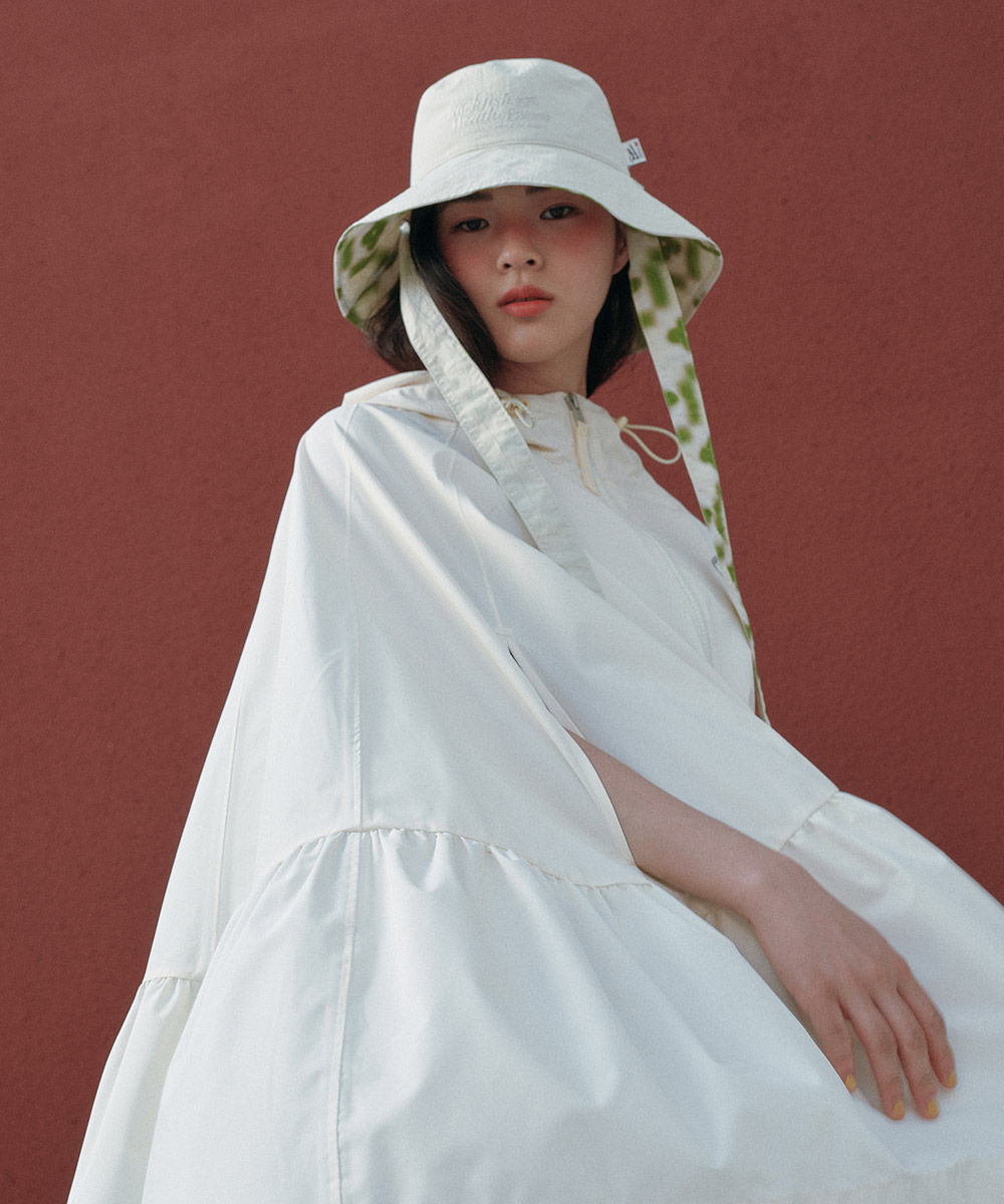 帽子 [X MINJUKIM] REVERSIBLE FLARE BUCKET HAT X MINJUKIM] REVERSIBLE FLARE BUCKET HAT - 3color