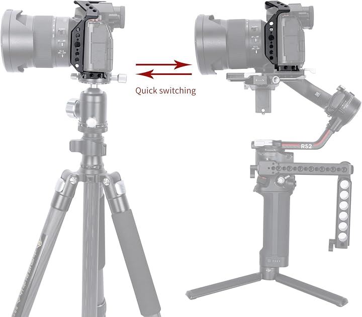 カメラケージ パナソニック Lumix S5II DC-S5M2/S5IIX S5MIIX/S5/G9M2に専用カメラケージ Natoレール付き ARRI規格ネジ穴 ー547 カメラケージ パナソニック Lumix S5II DC-S5M2/S5IIX S5MIIX/S5/G9M2に専用カメラケージ Natoレール付き ARRI規格ネジ穴 ー547