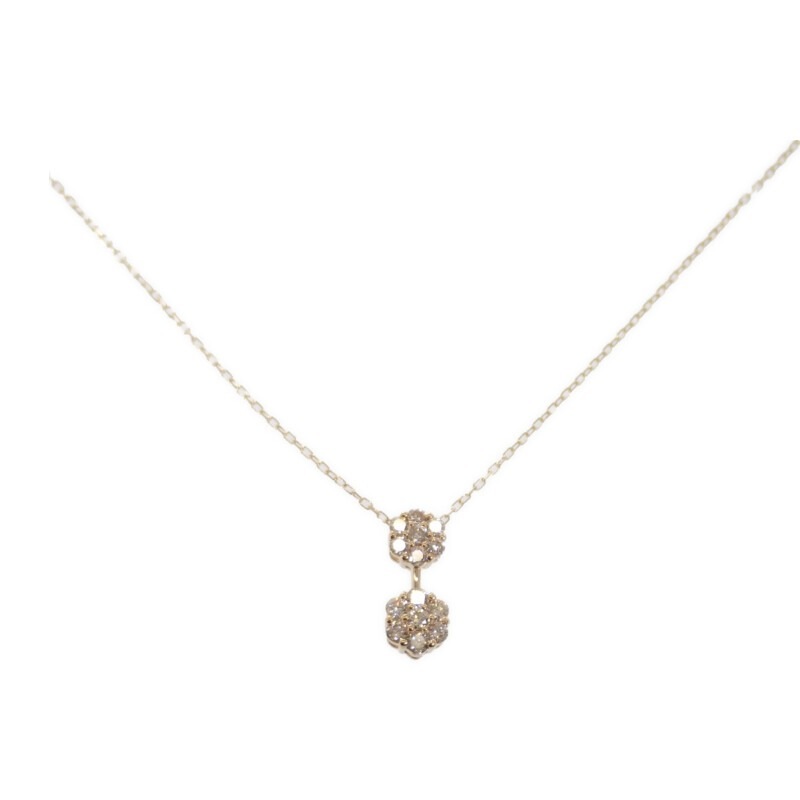 【no brand】K18YG D デザインジュエリー ネックレス K18イエローゴールド ダイヤモンド レディース 【no brand】K18YG D デザインジュエリー ネックレス K18イエローゴールド ダイヤモンド レディース