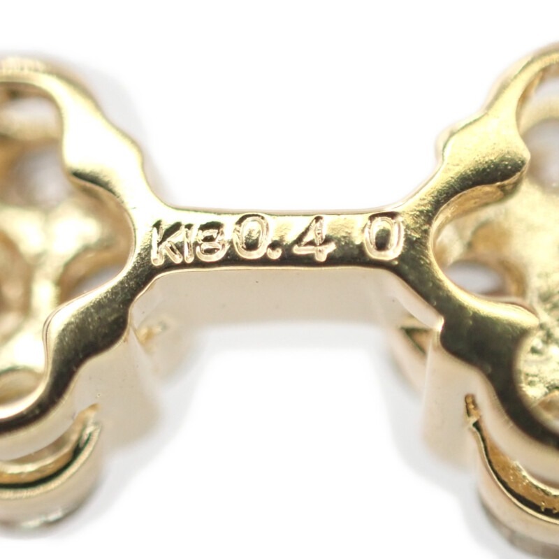 【no brand】K18YG D デザインジュエリー ネックレス K18イエローゴールド ダイヤモンド レディース 【no brand】K18YG D デザインジュエリー ネックレス K18イエローゴールド ダイヤモンド レディース