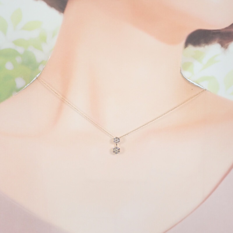 【no brand】K18YG D デザインジュエリー ネックレス K18イエローゴールド ダイヤモンド レディース 【no brand】K18YG D デザインジュエリー ネックレス K18イエローゴールド ダイヤモンド レディース