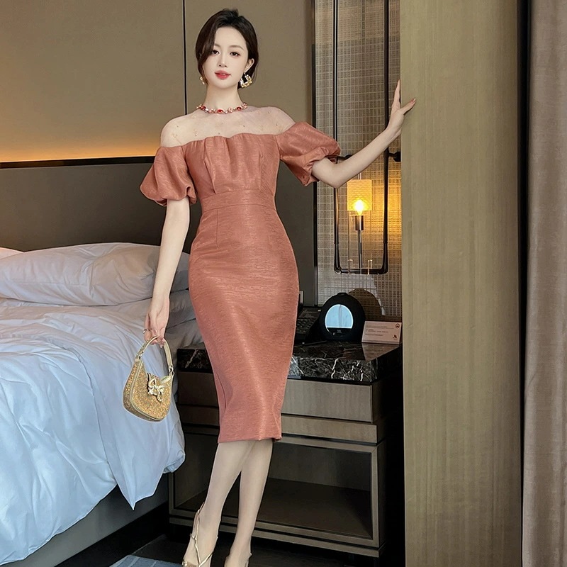 パーティードレス ヒップスカート オケージョンドレス イブニングドレス 光沢感 華やか エレガント 上品 おしゃれ きれいめ 二次会 お呼ばれ 透け感 カクテルドレス ゴージャス パーティードレス ヒップスカート オケージョンドレス イブニングドレス 光沢感 華やか エレガント 上品 おしゃれ きれいめ 二次会 お呼ばれ 透け感 カクテルドレス ゴージャス