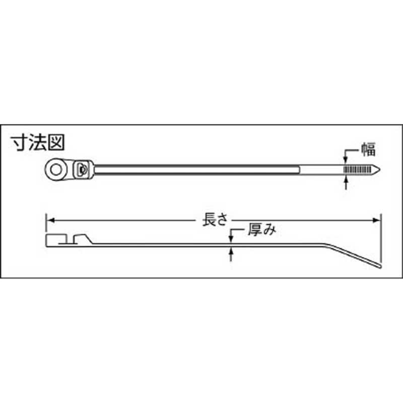 パンドウイット ネジ止めタイプナイロン結束バンド 耐候性黒 PLC3SS10C0 (1袋100本) パンドウイット ネジ止めタイプナイロン結束バンド 耐候性黒 PLC3SS10C0 (1袋100本)