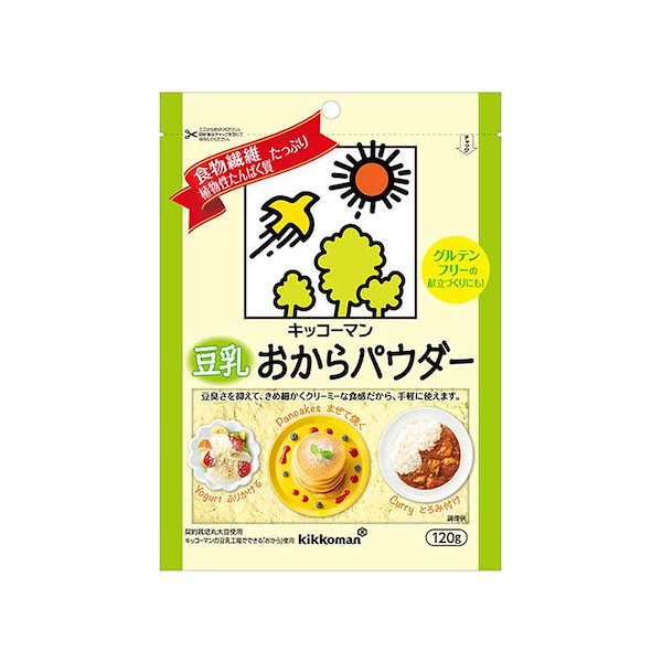 Qoo10]　豆乳おからパウダー　キッコーマン　4袋