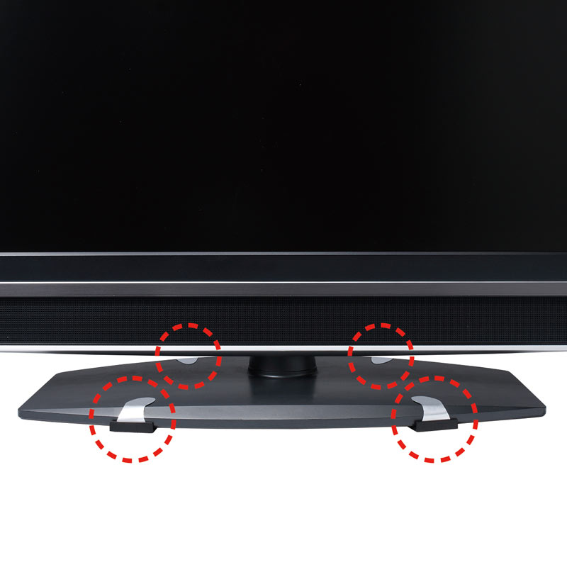 （まとめ買い）薄型テレビストッパーM QL-80 [x3]