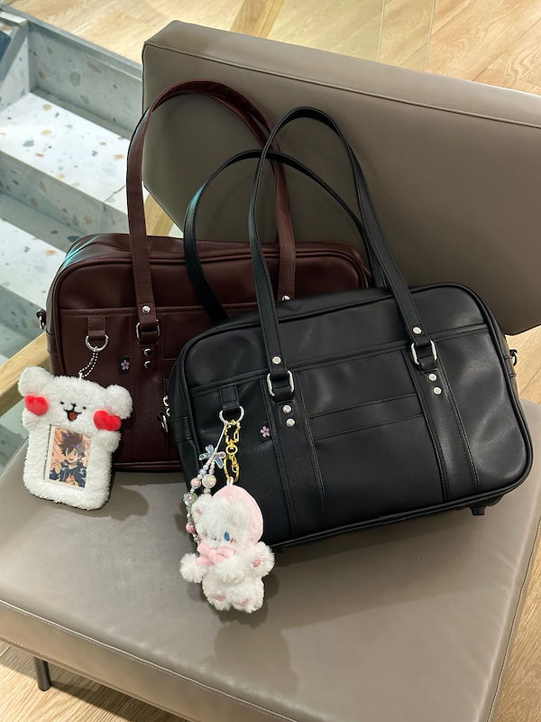 OLIVEdesOLIVE クラウン刺繍 スクールバッグ Qoo10] オリーブデ